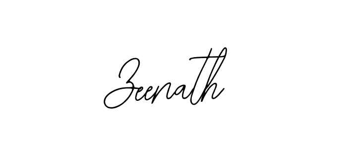 How to make Zeenath signature? Bearetta-2O07w is a professional autograph style. Create handwritten signature for Zeenath name. Zeenath signature style 12 images and pictures png