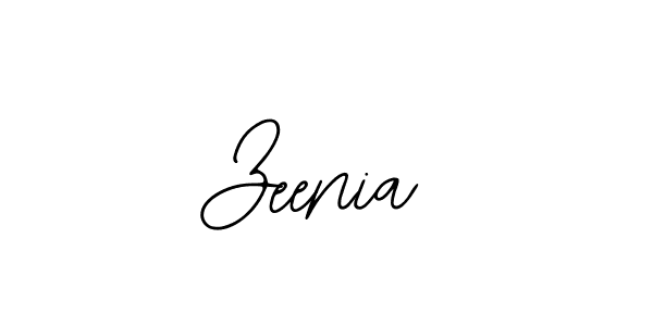 Zeenia stylish signature style. Best Handwritten Sign (Bearetta-2O07w) for my name. Handwritten Signature Collection Ideas for my name Zeenia. Zeenia signature style 12 images and pictures png