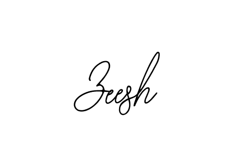 How to make Zeesh signature? Bearetta-2O07w is a professional autograph style. Create handwritten signature for Zeesh name. Zeesh signature style 12 images and pictures png