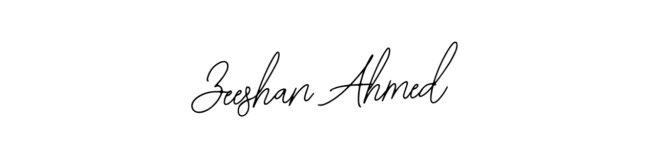 Create a beautiful signature design for name Zeeshan Ahmed. With this signature (Bearetta-2O07w) fonts, you can make a handwritten signature for free. Zeeshan Ahmed signature style 12 images and pictures png