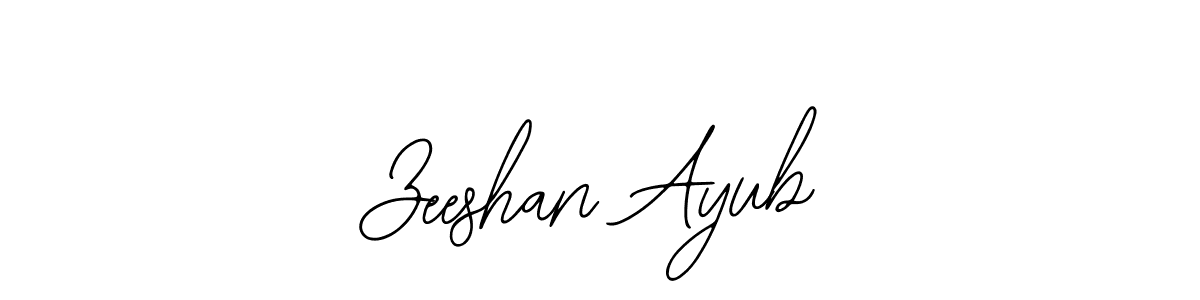 Use a signature maker to create a handwritten signature online. With this signature software, you can design (Bearetta-2O07w) your own signature for name Zeeshan Ayub. Zeeshan Ayub signature style 12 images and pictures png