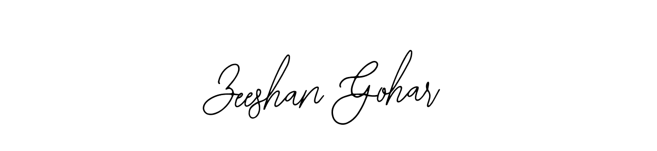 How to make Zeeshan Gohar signature? Bearetta-2O07w is a professional autograph style. Create handwritten signature for Zeeshan Gohar name. Zeeshan Gohar signature style 12 images and pictures png