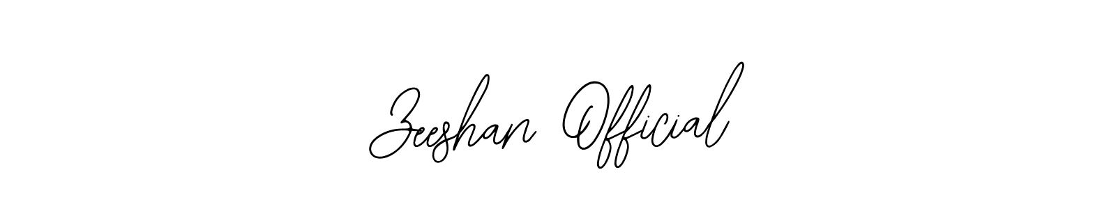 Make a beautiful signature design for name Zeeshan Official. Use this online signature maker to create a handwritten signature for free. Zeeshan Official signature style 12 images and pictures png