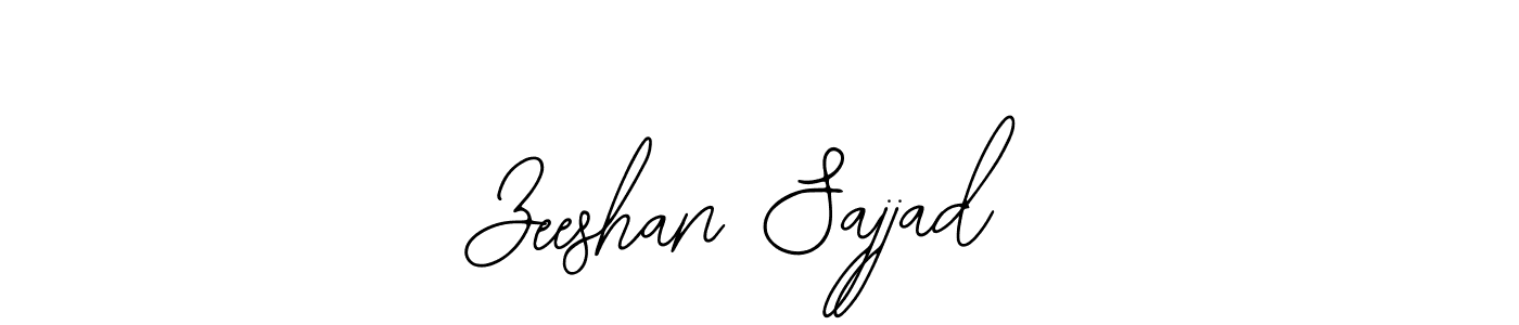 Also we have Zeeshan Sajjad name is the best signature style. Create professional handwritten signature collection using Bearetta-2O07w autograph style. Zeeshan Sajjad signature style 12 images and pictures png