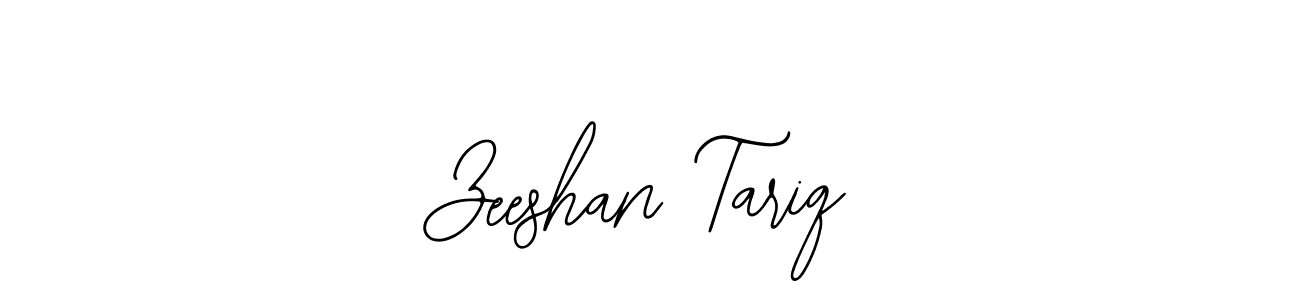 Design your own signature with our free online signature maker. With this signature software, you can create a handwritten (Bearetta-2O07w) signature for name Zeeshan Tariq. Zeeshan Tariq signature style 12 images and pictures png