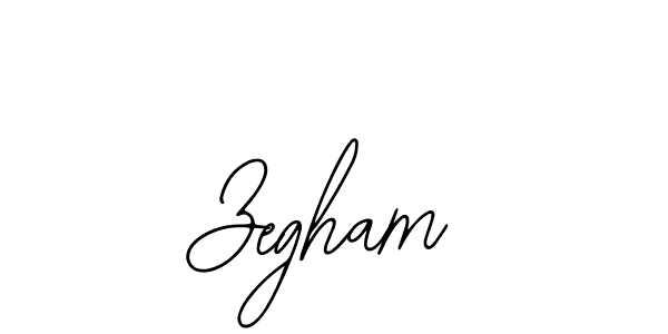 Design your own signature with our free online signature maker. With this signature software, you can create a handwritten (Bearetta-2O07w) signature for name Zegham. Zegham signature style 12 images and pictures png