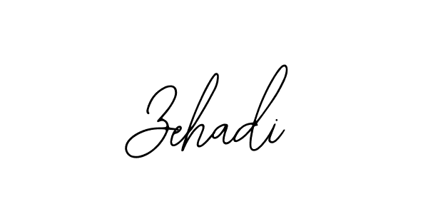 Use a signature maker to create a handwritten signature online. With this signature software, you can design (Bearetta-2O07w) your own signature for name Zehadi. Zehadi signature style 12 images and pictures png