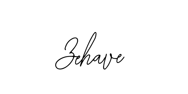 Use a signature maker to create a handwritten signature online. With this signature software, you can design (Bearetta-2O07w) your own signature for name Zehave. Zehave signature style 12 images and pictures png