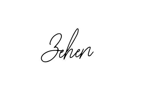 Design your own signature with our free online signature maker. With this signature software, you can create a handwritten (Bearetta-2O07w) signature for name Zehen. Zehen signature style 12 images and pictures png