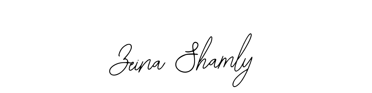 You can use this online signature creator to create a handwritten signature for the name Zeina Shamly. This is the best online autograph maker. Zeina Shamly signature style 12 images and pictures png