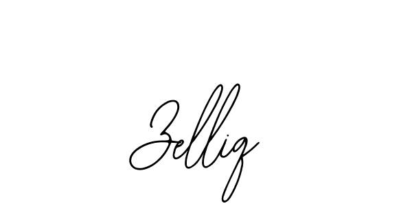 Design your own signature with our free online signature maker. With this signature software, you can create a handwritten (Bearetta-2O07w) signature for name Zelliq. Zelliq signature style 12 images and pictures png