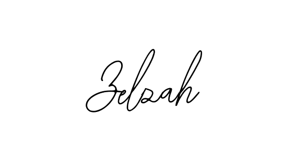 Use a signature maker to create a handwritten signature online. With this signature software, you can design (Bearetta-2O07w) your own signature for name Zelzah. Zelzah signature style 12 images and pictures png