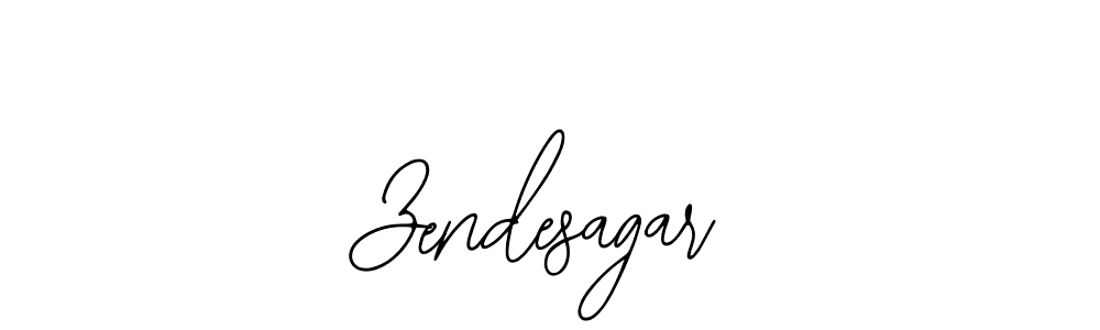 You should practise on your own different ways (Bearetta-2O07w) to write your name (Zendesagar) in signature. don't let someone else do it for you. Zendesagar signature style 12 images and pictures png