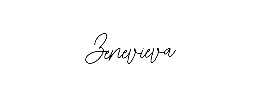You should practise on your own different ways (Bearetta-2O07w) to write your name (Zenevieva) in signature. don't let someone else do it for you. Zenevieva signature style 12 images and pictures png