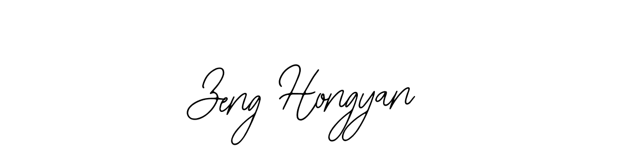 How to make Zeng Hongyan signature? Bearetta-2O07w is a professional autograph style. Create handwritten signature for Zeng Hongyan name. Zeng Hongyan signature style 12 images and pictures png