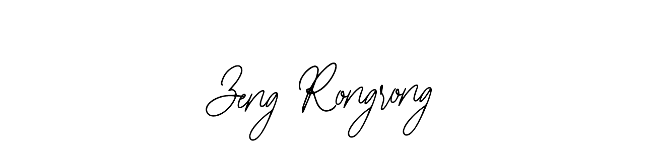 Similarly Bearetta-2O07w is the best handwritten signature design. Signature creator online .You can use it as an online autograph creator for name Zeng Rongrong. Zeng Rongrong signature style 12 images and pictures png