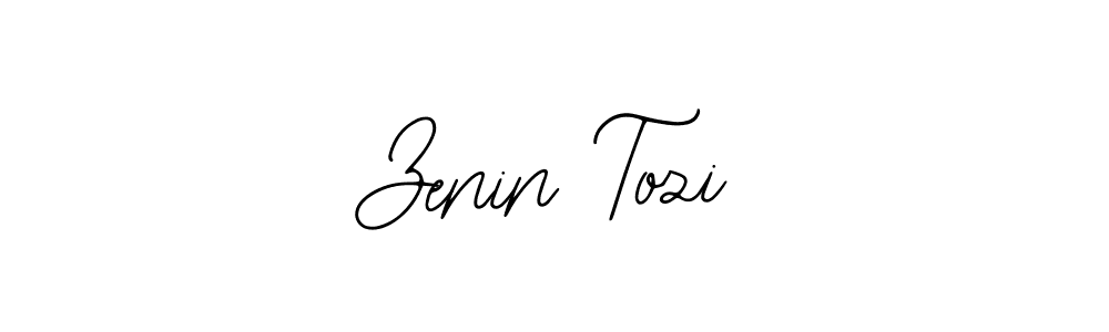 How to make Zenin Tozi signature? Bearetta-2O07w is a professional autograph style. Create handwritten signature for Zenin Tozi name. Zenin Tozi signature style 12 images and pictures png