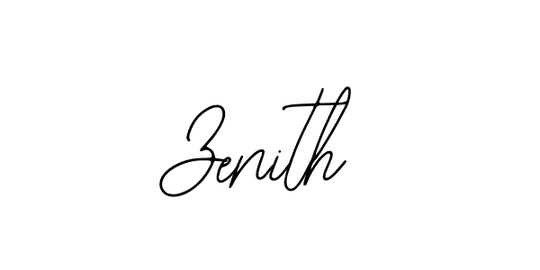 Use a signature maker to create a handwritten signature online. With this signature software, you can design (Bearetta-2O07w) your own signature for name Zenith. Zenith signature style 12 images and pictures png