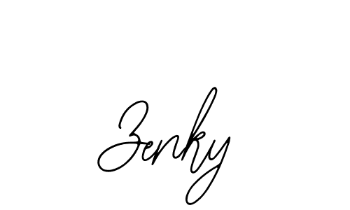 Design your own signature with our free online signature maker. With this signature software, you can create a handwritten (Bearetta-2O07w) signature for name Zenky. Zenky signature style 12 images and pictures png