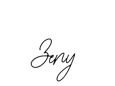 Zeny stylish signature style. Best Handwritten Sign (Bearetta-2O07w) for my name. Handwritten Signature Collection Ideas for my name Zeny. Zeny signature style 12 images and pictures png