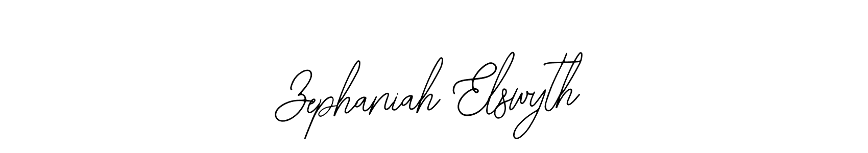 Use a signature maker to create a handwritten signature online. With this signature software, you can design (Bearetta-2O07w) your own signature for name Zephaniah Elswyth. Zephaniah Elswyth signature style 12 images and pictures png