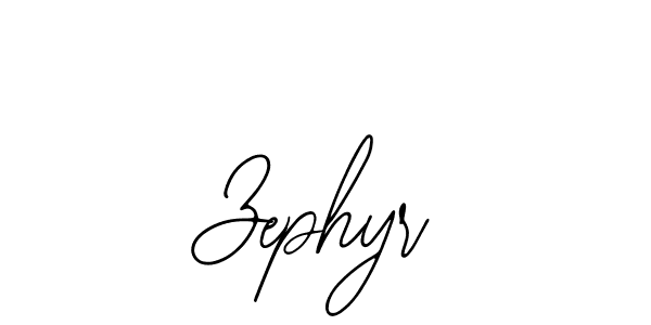 Zephyr stylish signature style. Best Handwritten Sign (Bearetta-2O07w) for my name. Handwritten Signature Collection Ideas for my name Zephyr. Zephyr signature style 12 images and pictures png