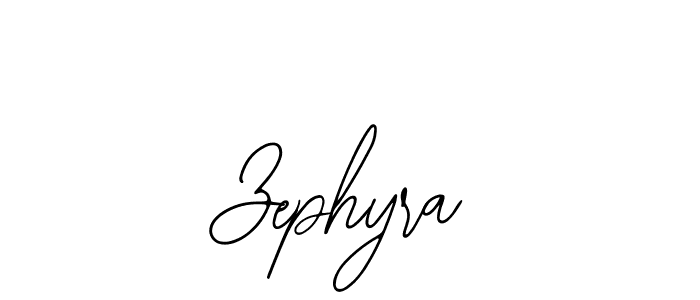 Design your own signature with our free online signature maker. With this signature software, you can create a handwritten (Bearetta-2O07w) signature for name Zephyra. Zephyra signature style 12 images and pictures png