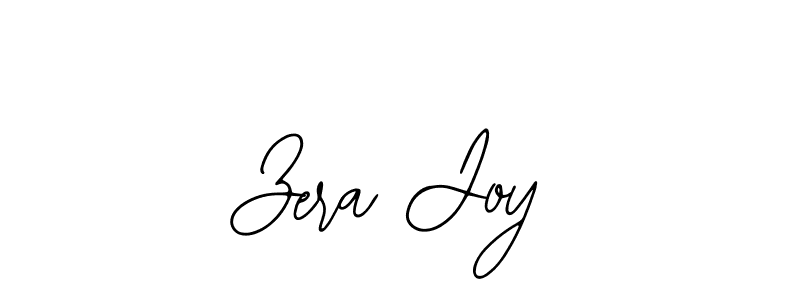 How to make Zera Joy name signature. Use Bearetta-2O07w style for creating short signs online. This is the latest handwritten sign. Zera Joy signature style 12 images and pictures png