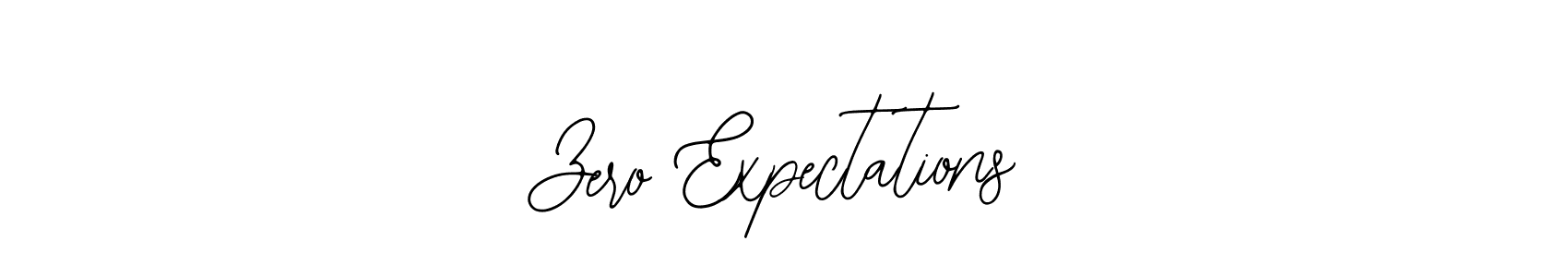 Create a beautiful signature design for name Zero Expectations. With this signature (Bearetta-2O07w) fonts, you can make a handwritten signature for free. Zero Expectations signature style 12 images and pictures png