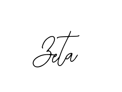 Make a beautiful signature design for name Zeta. With this signature (Bearetta-2O07w) style, you can create a handwritten signature for free. Zeta signature style 12 images and pictures png