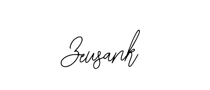 Use a signature maker to create a handwritten signature online. With this signature software, you can design (Bearetta-2O07w) your own signature for name Zeusank. Zeusank signature style 12 images and pictures png