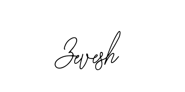 Design your own signature with our free online signature maker. With this signature software, you can create a handwritten (Bearetta-2O07w) signature for name Zevesh. Zevesh signature style 12 images and pictures png