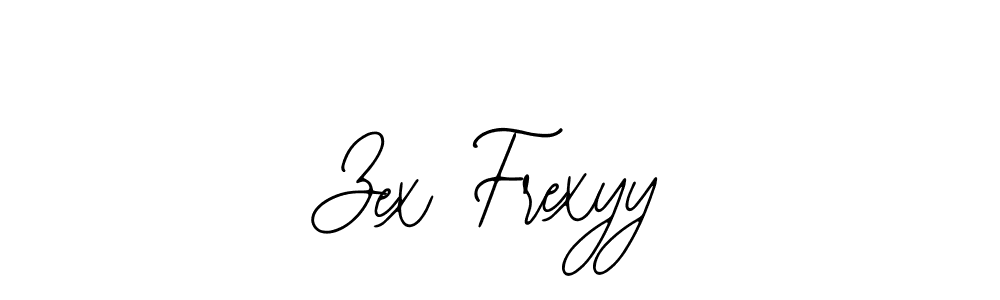 Also You can easily find your signature by using the search form. We will create Zex Frexyy name handwritten signature images for you free of cost using Bearetta-2O07w sign style. Zex Frexyy signature style 12 images and pictures png