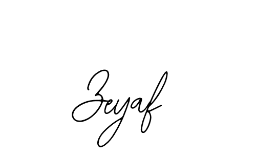 if you are searching for the best signature style for your name Zeyaf. so please give up your signature search. here we have designed multiple signature styles  using Bearetta-2O07w. Zeyaf signature style 12 images and pictures png