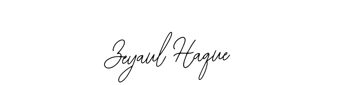 Similarly Bearetta-2O07w is the best handwritten signature design. Signature creator online .You can use it as an online autograph creator for name Zeyaul Haque. Zeyaul Haque signature style 12 images and pictures png