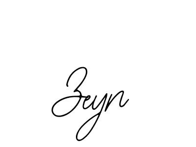 Use a signature maker to create a handwritten signature online. With this signature software, you can design (Bearetta-2O07w) your own signature for name Zeyn. Zeyn signature style 12 images and pictures png