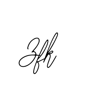 Design your own signature with our free online signature maker. With this signature software, you can create a handwritten (Bearetta-2O07w) signature for name Zfk. Zfk signature style 12 images and pictures png