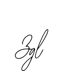 Design your own signature with our free online signature maker. With this signature software, you can create a handwritten (Bearetta-2O07w) signature for name Zgl. Zgl signature style 12 images and pictures png