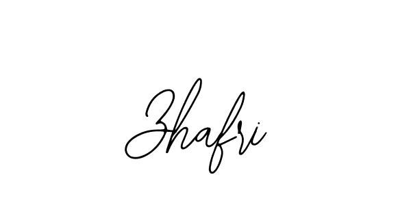The best way (Bearetta-2O07w) to make a short signature is to pick only two or three words in your name. The name Zhafri include a total of six letters. For converting this name. Zhafri signature style 12 images and pictures png