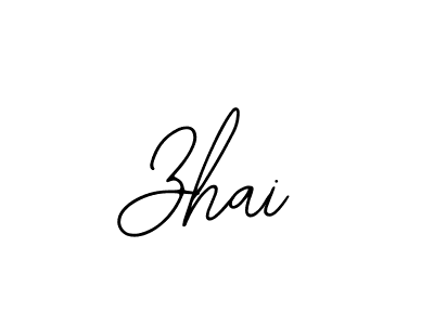 How to Draw Zhai signature style? Bearetta-2O07w is a latest design signature styles for name Zhai. Zhai signature style 12 images and pictures png