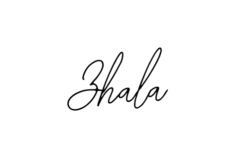 Zhala stylish signature style. Best Handwritten Sign (Bearetta-2O07w) for my name. Handwritten Signature Collection Ideas for my name Zhala. Zhala signature style 12 images and pictures png