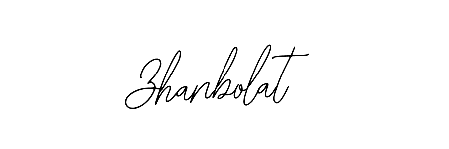 Make a beautiful signature design for name Zhanbolat. With this signature (Bearetta-2O07w) style, you can create a handwritten signature for free. Zhanbolat signature style 12 images and pictures png