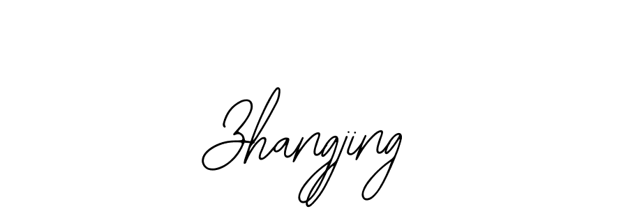 It looks lik you need a new signature style for name Zhangjing. Design unique handwritten (Bearetta-2O07w) signature with our free signature maker in just a few clicks. Zhangjing signature style 12 images and pictures png