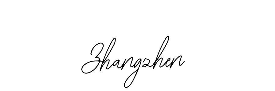 The best way (Bearetta-2O07w) to make a short signature is to pick only two or three words in your name. The name Zhangzhen include a total of six letters. For converting this name. Zhangzhen signature style 12 images and pictures png