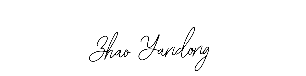 You can use this online signature creator to create a handwritten signature for the name Zhao Yandong. This is the best online autograph maker. Zhao Yandong signature style 12 images and pictures png