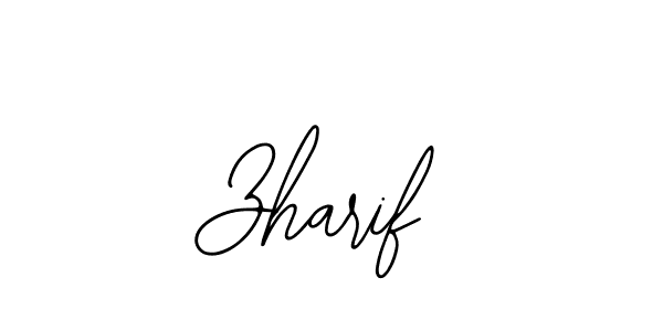 Also You can easily find your signature by using the search form. We will create Zharif name handwritten signature images for you free of cost using Bearetta-2O07w sign style. Zharif signature style 12 images and pictures png