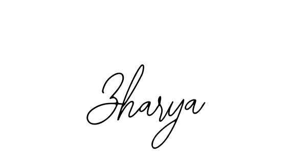 if you are searching for the best signature style for your name Zharya. so please give up your signature search. here we have designed multiple signature styles  using Bearetta-2O07w. Zharya signature style 12 images and pictures png