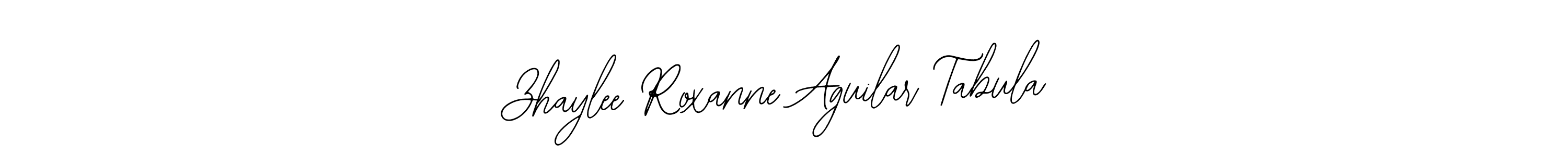 It looks lik you need a new signature style for name Zhaylee Roxanne Aguilar Tabula. Design unique handwritten (Bearetta-2O07w) signature with our free signature maker in just a few clicks. Zhaylee Roxanne Aguilar Tabula signature style 12 images and pictures png