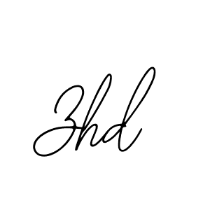 How to Draw Zhd signature style? Bearetta-2O07w is a latest design signature styles for name Zhd. Zhd signature style 12 images and pictures png