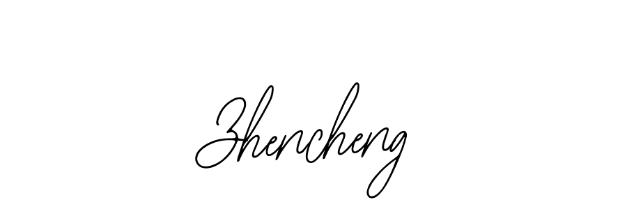 if you are searching for the best signature style for your name Zhencheng. so please give up your signature search. here we have designed multiple signature styles  using Bearetta-2O07w. Zhencheng signature style 12 images and pictures png